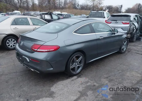 2017 Mercedes-Benz C 300 4Matic from USA, damaged, VIN WDDWJ4KB8HF413067